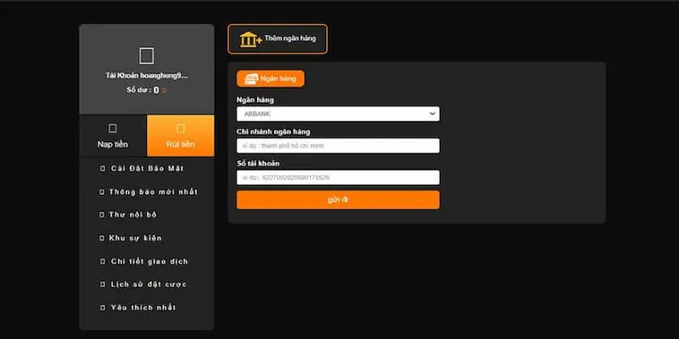 Hướng Dẫn Rút Tiền BK8 Siêu Tốc Trong Vòng 3 Phút 1 Hướng Dẫn Rút Tiền BK8 Siêu Tốc Trong Vòng 3 Phút